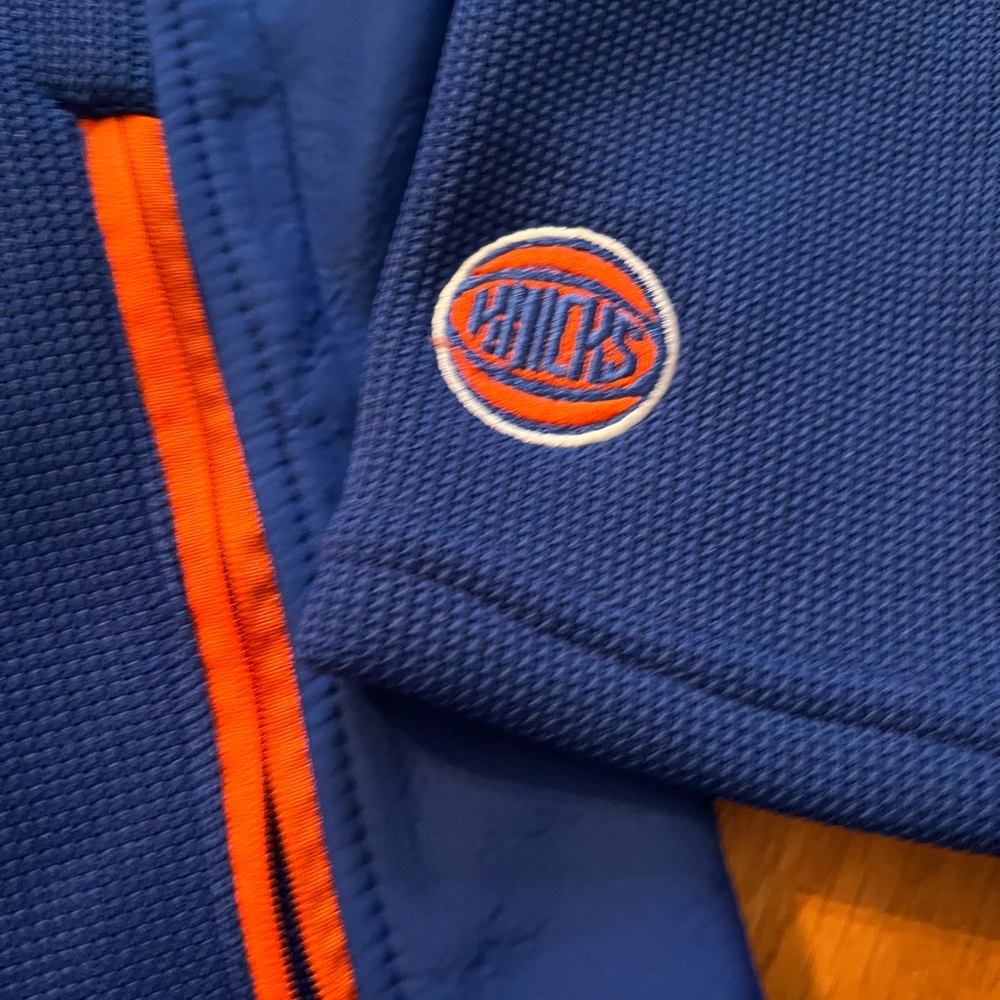 Blue and Orange NY Knicks Pullover - Picture 3 of 7